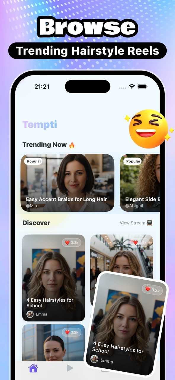 Tempti App Screenshot 2